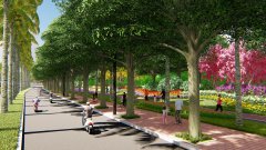 琼山大道市政化改造配套配套绿化工程项目