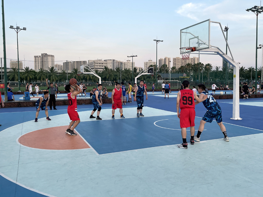 城建集团职工篮球比赛活动(图2)