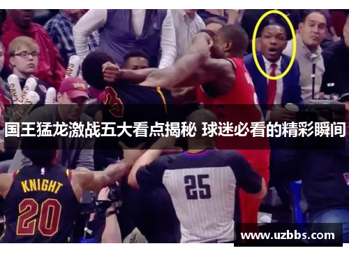 国王猛龙激战五大看点揭秘 球迷必看的精彩瞬间